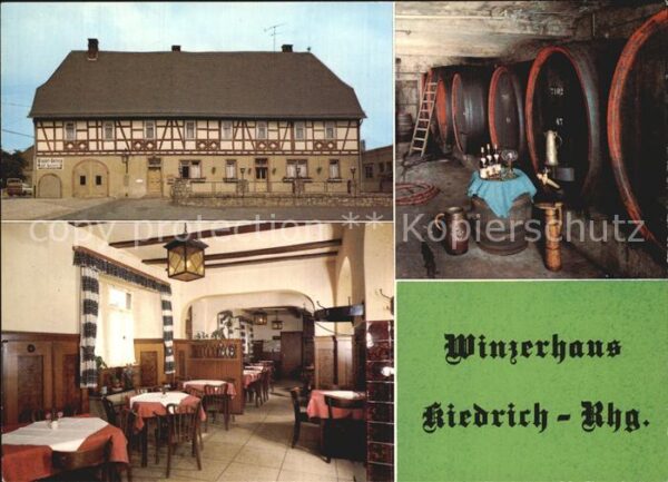 Kiedrich Winzerhaus Kiedrich Gaststube Weinkelle