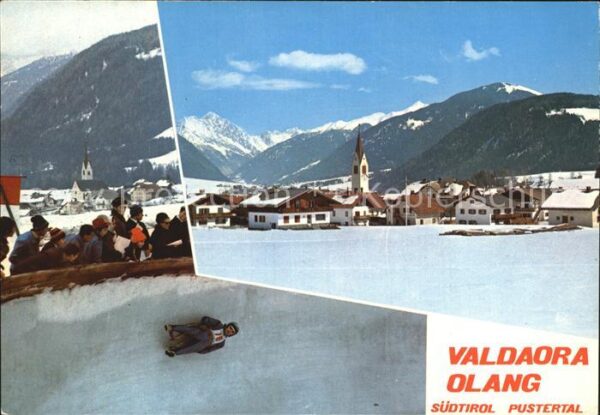 Olang Ortsansicht Bobbahn