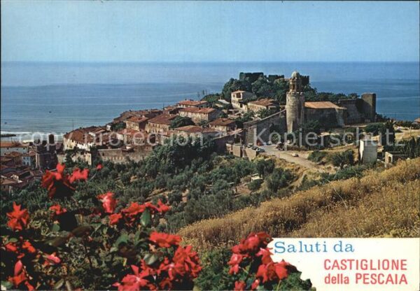 Castiglione della Pescaia Scorcio panoramico citta vecchia