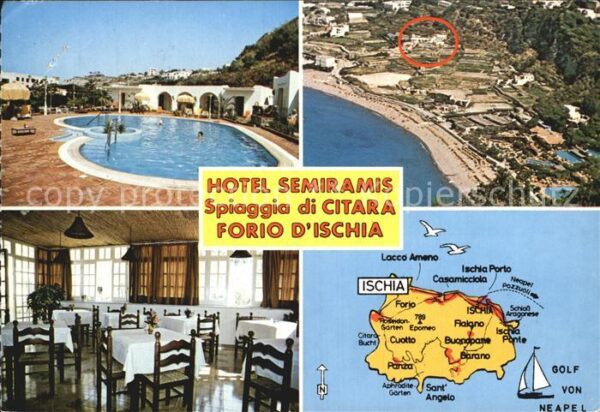 Forio d Ischia Hotel Semiramis Spiaggia di Citara Pisc
