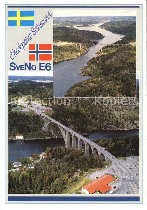 Svinesund Svinesundbrua Iddefjorden Norsk Svensk