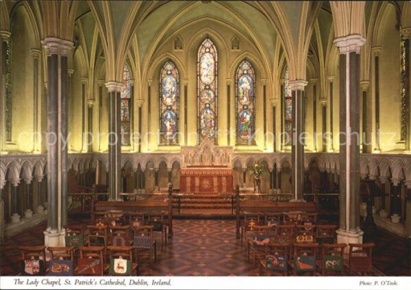 Dublin Ireland The Lady Chapel St Patricks Cathedral