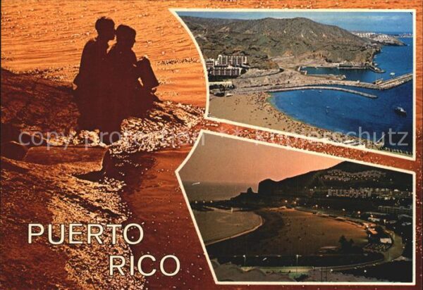 Puerto Rico Gran Canaria Strandidyll Panorama