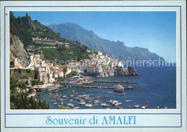 Amalfi Hafen Panorama