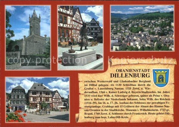 Dillenburg Schloss Brunnen Total Fachwerkhäuser