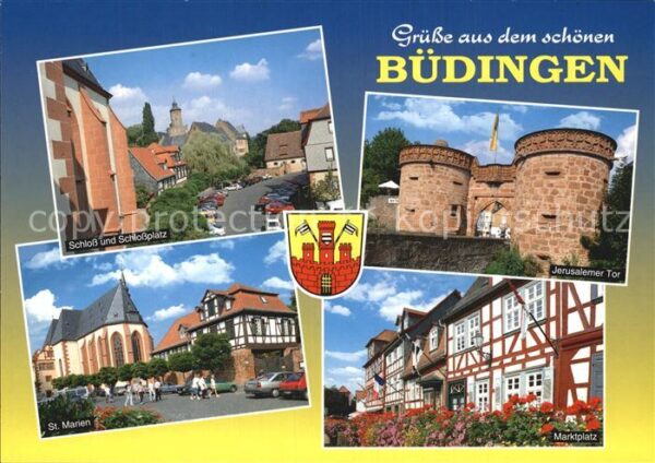Buedingen Hessen Schloss Schlossplatz Jerusalemer Tor St
