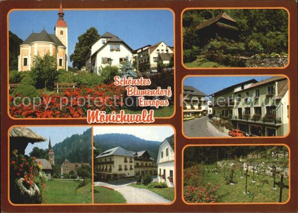 Moenichwald Kirche Ortsmotive