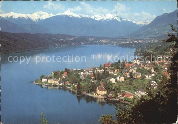 Millstatt Millstaettersee Panorama