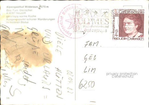 Neustift Stubaital Tirol Alpengasthof Milderaun mit Habicht – Bild 2