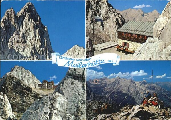Meilerhuette Wettersteingebirge Dreitorspitze Hochbl