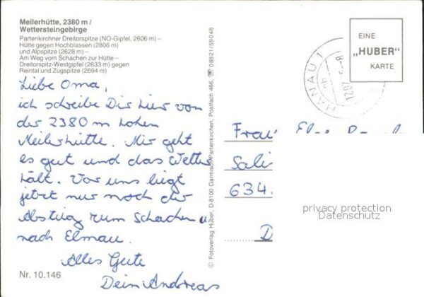 Meilerhuette Wettersteingebirge Dreitorspitze Hochbl – Bild 2