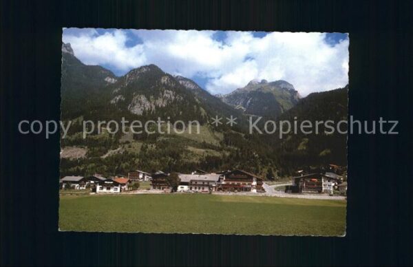 Maurach Tirol Panorama mit Rofan