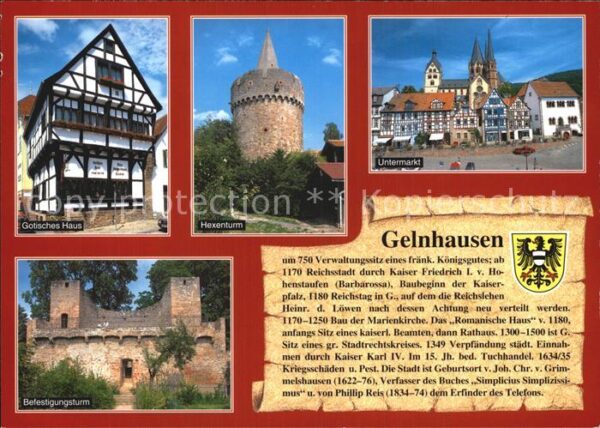 Gelnhausen Gotisches Haus Hexenturm Untermarkt Bef