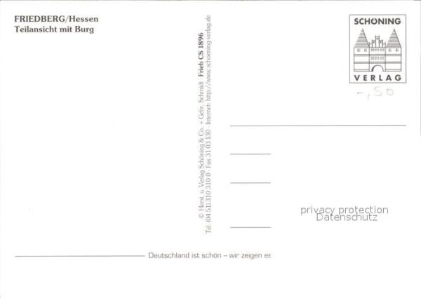 Friedberg Hessen Fliegeraufnahme mit Burg – Bild 2
