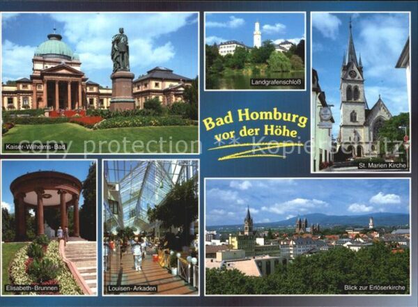 Bad Homburg Kaiser Wilhelm Bad St Marien Kirche Eli
