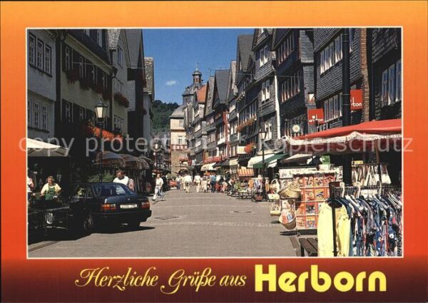Herborn Hessen Fussgängerzone