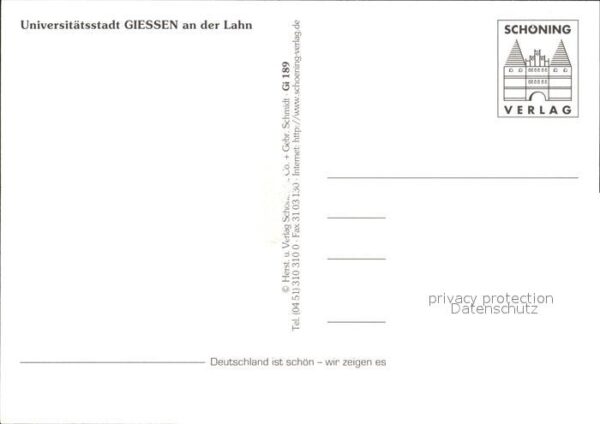 Giessen Lahn Fussgängerzone Gleiberg Stadttheater Jo – Bild 2
