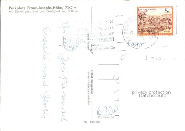 Grossglockner Parkplatz Franz Josephs Höhe Schnellgas – Bild 2