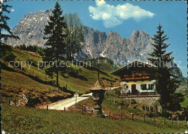 St Johann Tirol Bergmotiv