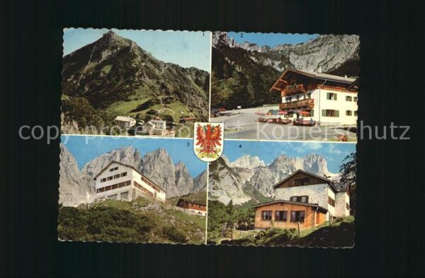 Wilder Kaiser Stripsenjochhaus Griessneralm Gruttenhü