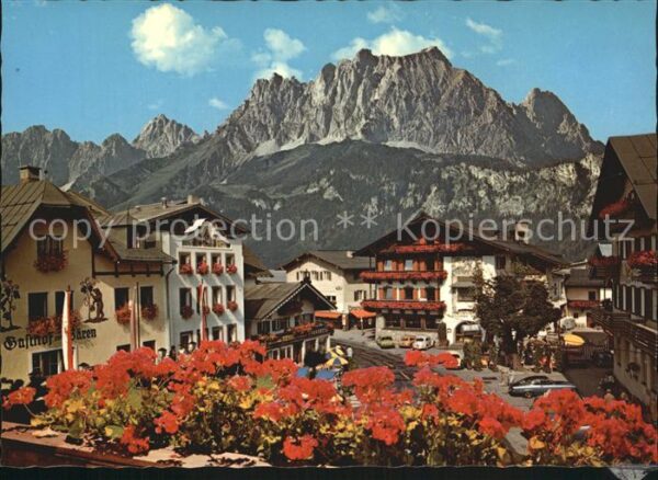 St Johann Tirol mit Wildem Kaiser