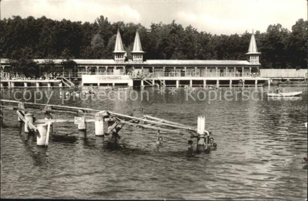 Heviz Strandreszlet Strand Badesteg Restauran