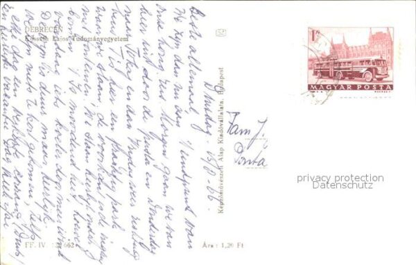Debrecen Debrezin Kossuth Lajos Tudomanyegyetem Universit – Bild 2