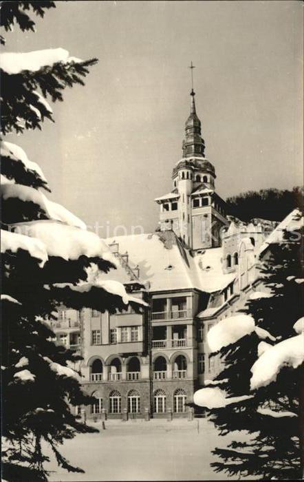 Lillafuered Palota Szallo Schloss im Winter