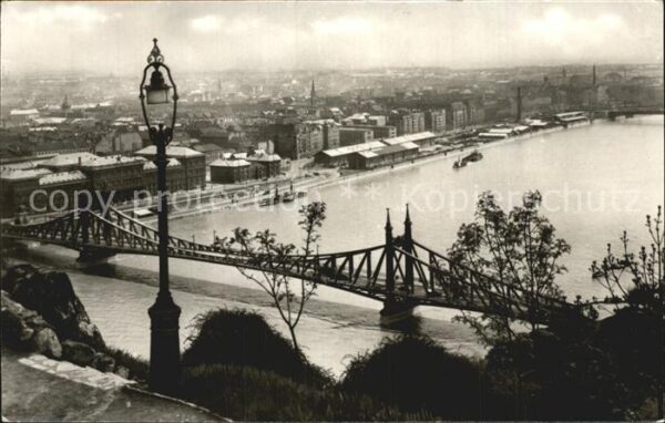 Budapest Dunai latkep Donau Brücke