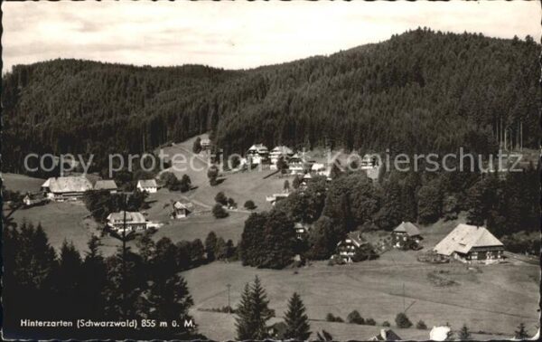 Hinterzarten Teilansicht Schwarzwald