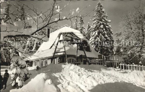 Winterberg Hochsauerland Bobhaus Restaurant Pension Winterimpres