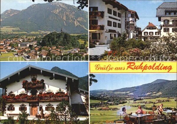 Ruhpolding Luftkurort Wintersportplatz Bayerische
