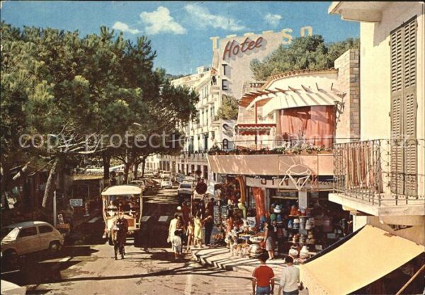 Diano Marina Viale Torino Pferdewagen Hotel Souvenir