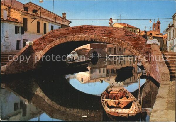 Comacchio Ponte San Pietro e Ponte dei Sisti Brüc
