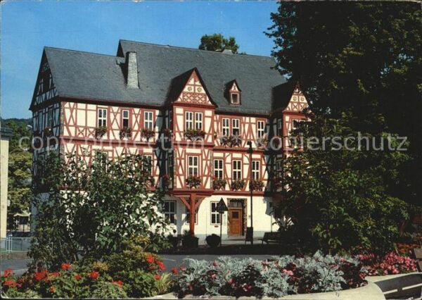 Nassau Lahn Adelsheimer Hof 17. Jhdt. Fachwerkhaus