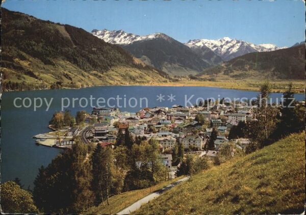 Zell See Panorama mit Hohen Tauern