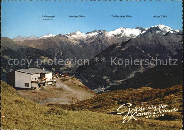 Bad Hofgastein Kleine Scharte Bergrestaurant Alpenpano