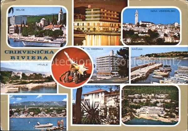 Crikvenica Kroatien und Umgebung Küstenorte