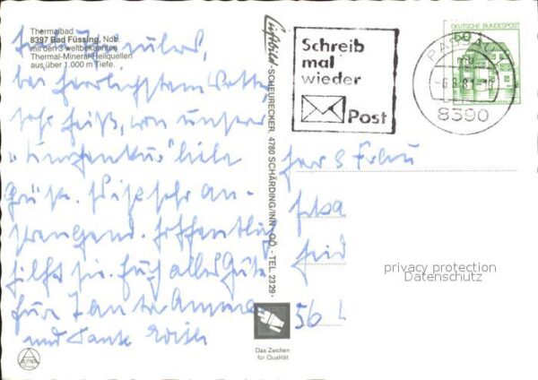 Bad Fuessing Thermalheilbad Fliegeraufnahme – Bild 2