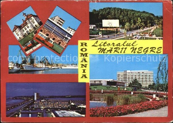 Mangalia Teilansichten Hafenstadt Schwarzmeerküs