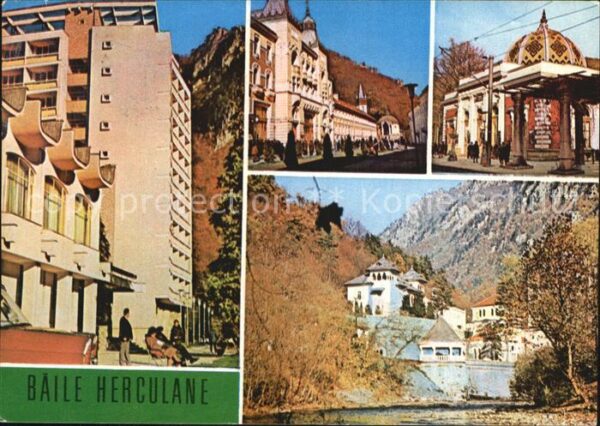 Baile Herculane Teilansichten