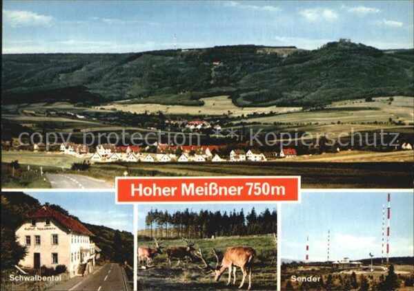 Hoher Meissner Panorama Cafe Restaurant Schwalbental S