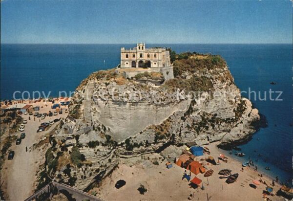 Tropea Santa Maria dell Isola veduta aerea