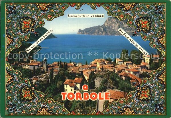 Torbole Lago di Garda Panorama Gardasee