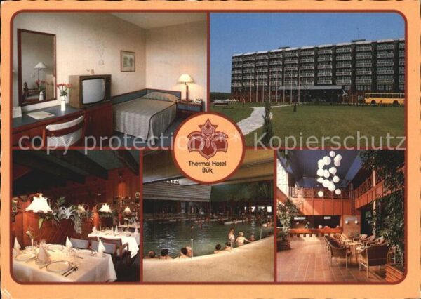 Buek Buekfuerdoe Bad Thermal Hotel Restaurant Hallenbad