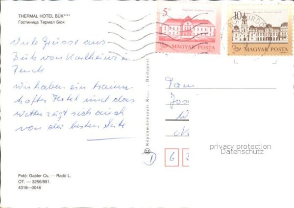 Buek Buekfuerdoe Bad Thermal Hotel Restaurant Hallenbad – Bild 2