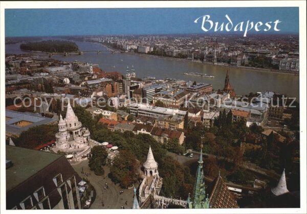 Budapest Panorama Blick über die Donau