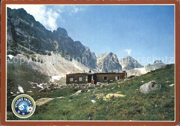 Vysoke Tatry Zbojnicka chata vo Velkej Studenej doli