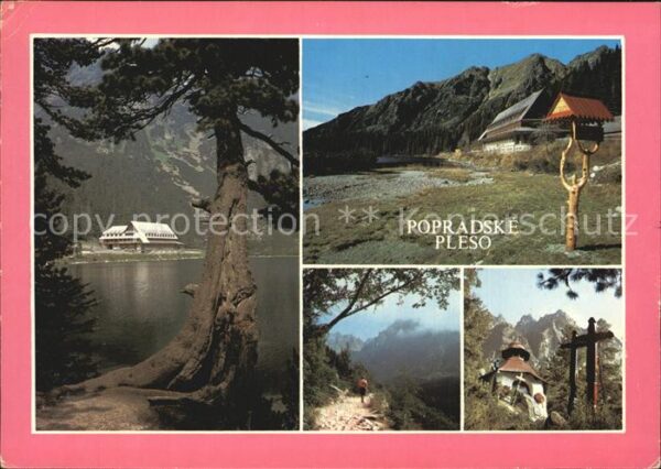 Vysoke Tatry Popradske Pleso Vysoke Tatry Bergsee Ho
