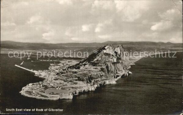 Gibraltar Fliegeraufnahme Rock